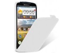Чехол Melkco Jacka leather case для телефона Lenovo S920 белый