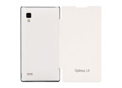 Чехол-книжка Flip Cover для телефона LG P760 Optimus L9 белый