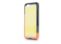 Чехол-накладка Walnutt Expert Carbon iPhone 6 Orange/Yellow