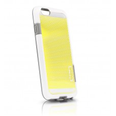 Чехол-накладка Walnutt Expert Carbon iPhone 6 Gold/White