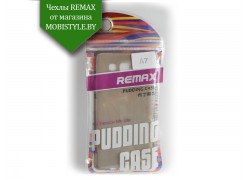 Чехол Remax для телефона Samsung A700 (A7) Black