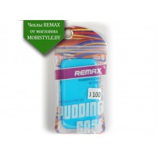 Чехол Remax для телефона Samsung J100 (J1) Blue