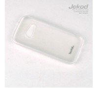 Чехол силиконовый Jekod + плёнка для HTC M8 Mini прозрачный