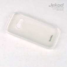 Чехол силиконовый Jekod + плёнка для HTC M8 Mini прозрачный