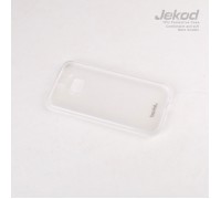 Чехол силиконовый Jekod + плёнка для HTC One 2/M8 прозрачный