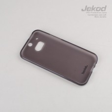 Чехол силиконовый Jekod + плёнка для HTC One 2/M8 черный