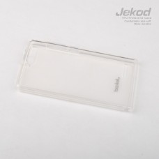Чехол силиконовый Jekod + плёнка для Huawei Ascend G6 прозрачный