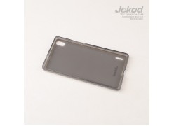 Чехол силиконовый Jekod + плёнка для Huawei Ascend P7 mini черный