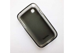 Чехол силиконовый Jekod + плёнка для LG D170 L40 черный