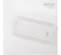 Чехол силиконовый Jekod + плёнка для LG D725/Optimus G3 Mini прозрачный
