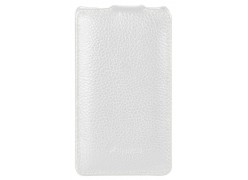 Чехол Melkco для телефона Sony Xperia E Dual C1605 Leather Case SEXPRELCJT1WELC белый
