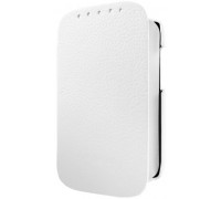 Чехол для телефона HTC Desire 200 Melkco Book leather case белый