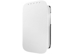 Чехол для телефона HTC Desire 200 Melkco Book leather case белый