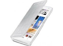 Чехол-книжка Melkco для телефона HTC One Mini, белый, Leather case