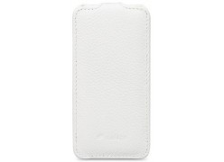 Чехол Melkco для телефона Sony Xperia M C2005, Leather case белый