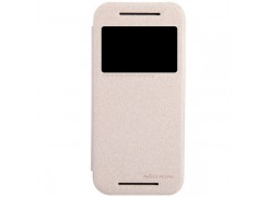 Чехол Nillkin Sparkle для HTC One mini 2 (M8 mini) Gold