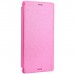 Чехол-книга Nillkin Sparkle для Sony Xperia Z3 (L55) pink