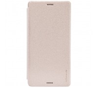 Чехол-книга Nillkin Sparkle для Sony Xperia Z3 (L55) gold