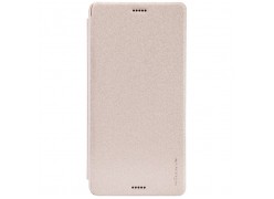 Чехол-книга Nillkin Sparkle для Sony Xperia Z3 (L55) gold