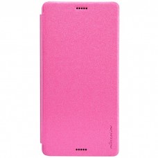 Чехол-книга Nillkin Sparkle для Sony Xperia Z3 (L55) pink