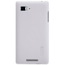 Чехол Nillkin для телефона Lenovo K910 Super Frosted Shield белый