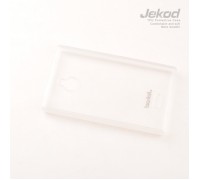 Чехол силиконовый Jekod + плёнка для Nokia X2 прозрачный