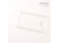 Чехол силиконовый Jekod + плёнка для Nokia X2 прозрачный