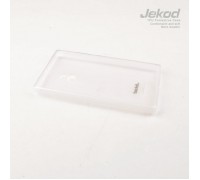 Чехол силиконовый Jekod + плёнка для Nokia XL прозрачный