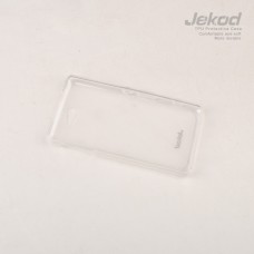 Чехол силиконовый Jekod + плёнка для SONY D6502/D6503/Xperia Z2 прозрачный