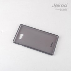 Чехол силиконовый Jekod + плёнка для SONY Xperia M2/M2 Dual черный