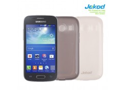 Чехол силиконовый Jekod + плёнка для Samsung G310/Galaxy Ace Style чёрный