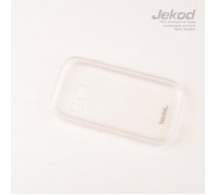 Чехол силиконовый Jekod + плёнка для Samsung G310/Galaxy Ace Style прозрачный