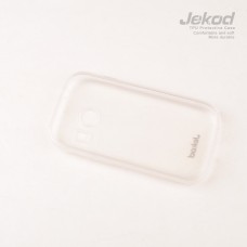 Чехол силиконовый Jekod + плёнка для Samsung G310/Galaxy Ace Style прозрачный
