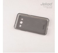 Чехол силиконовый Jekod + плёнка для Samsung G355H/Galaxy Core 2 Duos чёрный
