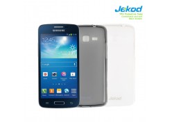 Чехол силиконовый Jekod + плёнка для Samsung G3815/Galaxy Express 2 чёрный
