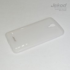 Чехол силиконовый Jekod + плёнка для Samsung G910/Galaxy Round прозрачный