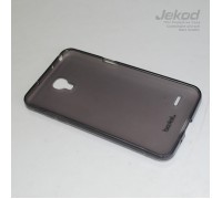 Чехол силиконовый Jekod + плёнка для Samsung G910/Galaxy Round чёрный