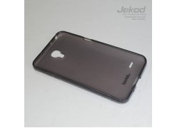 Чехол силиконовый Jekod + плёнка для Samsung G910/Galaxy Round чёрный