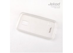 Чехол силиконовый Jekod + плёнка для Samsung Galaxy S5 Mini/G800F прозрачный