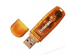 USB флеш накопитель Intenso Rainbow Line 64GB оранжевый