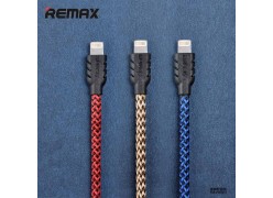 Нейлоновый USB Дата-кабель Remax для iPhone 5/6