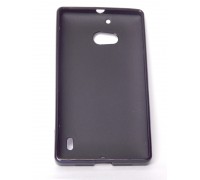 Чехол силиконовый New Line + защитная пленка для Nokia Lumia 929 black