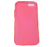 Чехол силиконовый New Line + защитная пленка для Iphone 6 pink