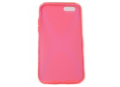 Чехол силиконовый New Line + защитная пленка для Iphone 6 pink