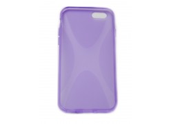 Чехол силиконовый New Line + защитная пленка для Iphone 6 purple