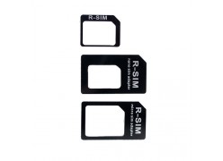 Nano SIM - SIM + Micro SIM адаптер комплект из 3 шт.