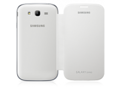 Чехол Flip Cover для Samsung i9082 Galaxy Grand белый (оригинал)