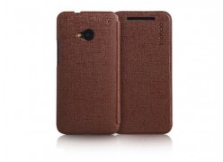 Чехол для телефона HTC ONE Slim Leathet Case BROWN