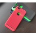 Чехол-накладка для телефона iPhone 6G красный (перфорированный пластик)