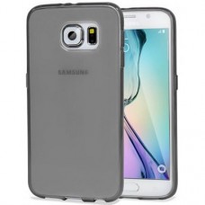 Силиконовый чехол-накладка для телефона Samsung Galaxy S6 серый